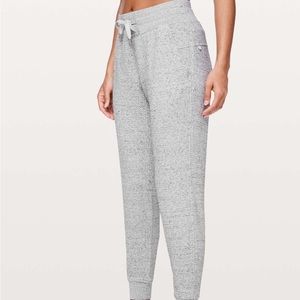 Lululemon warm down jogger